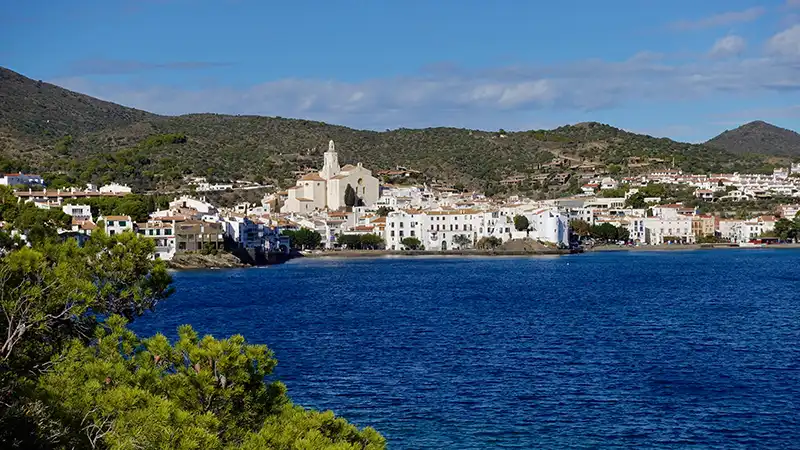 Cadaques offering picturesque views of the Mediterranean.