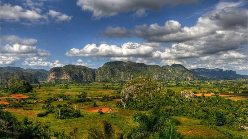 Scenic view of Vinales Valley, Cuba, captured during a day trip from Havana.